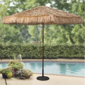 8FT Tiki Umbrella & Base